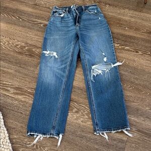 Abercrombie & Fitch Ultra High Rise Jeans - Blue